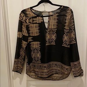 Tribal print long sleeve